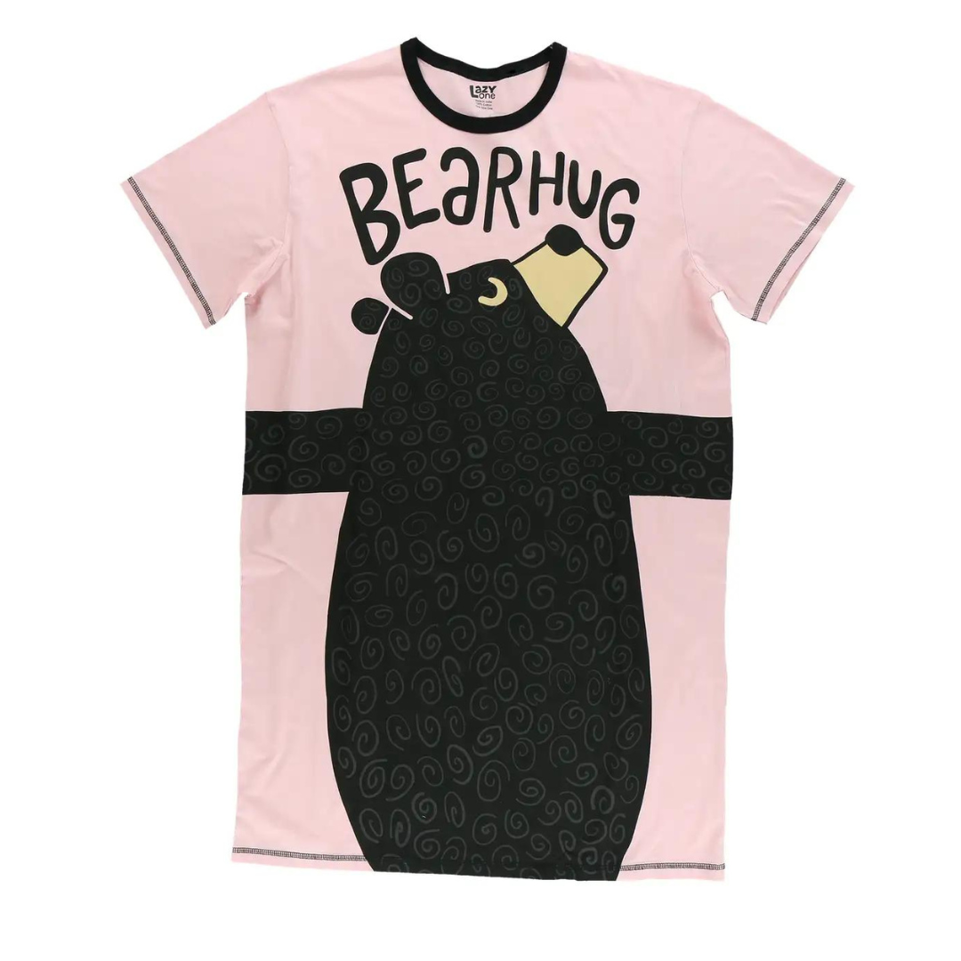 lazy one bear hug night shirt