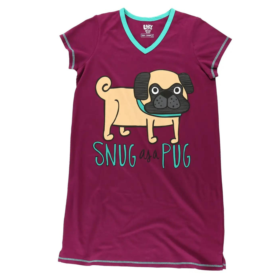 Snig pug nightshirt